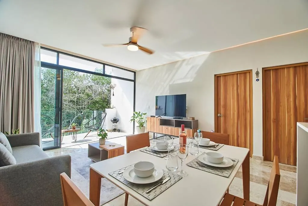 Elena 101 Beautiful One Bedroom In Aldea Zama 툴룸