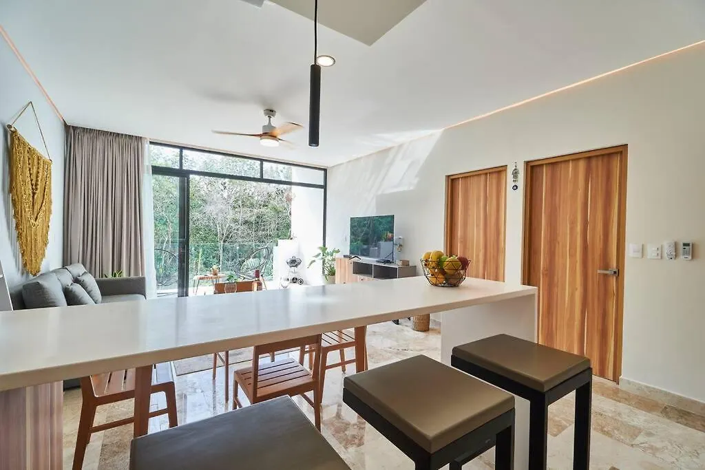 아파트 Elena 101 Beautiful One Bedroom In Aldea Zama 툴룸