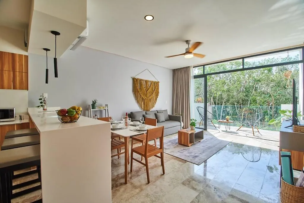 Elena 101 Beautiful One Bedroom In Aldea Zama 툴룸 0*,  멕시코