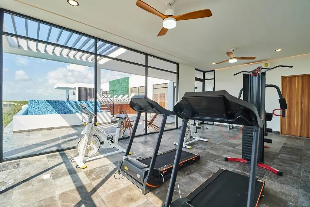 Elena 101 Beautiful One Bedroom In Aldea Zama 툴룸 아파트